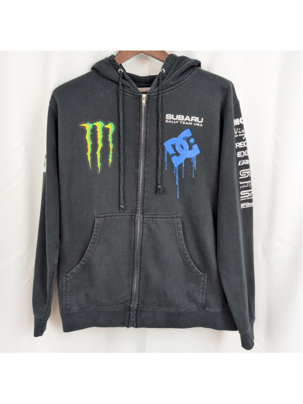DC Block 43 Subari Racing Black Hoodie Small